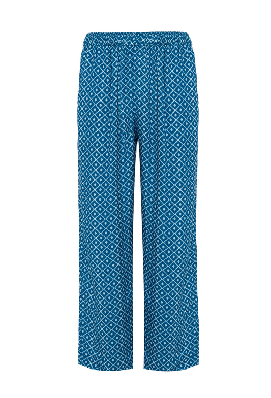 Gypsy Pants - Blue Print