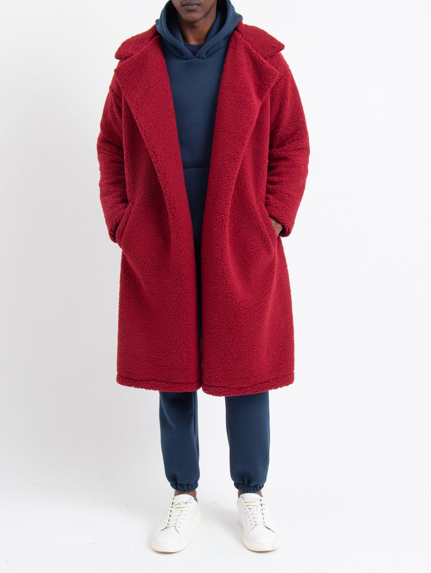 Trench Coat - Alpaca - Marsala