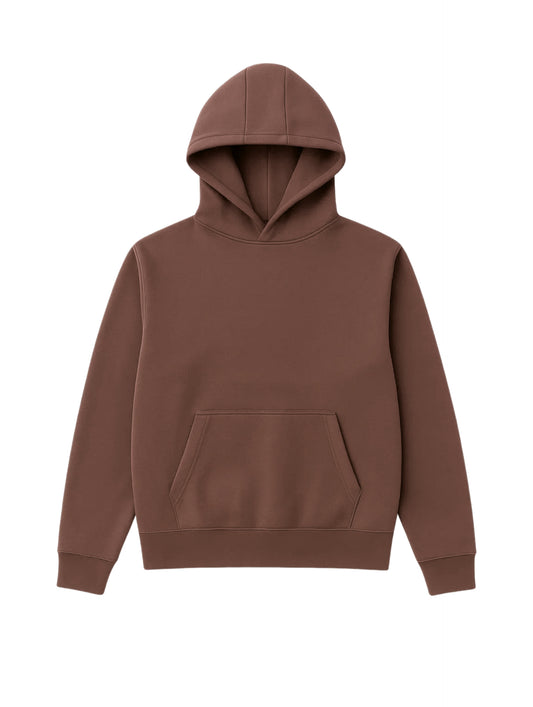 Conjunto Moletom Oversized - Marrom
