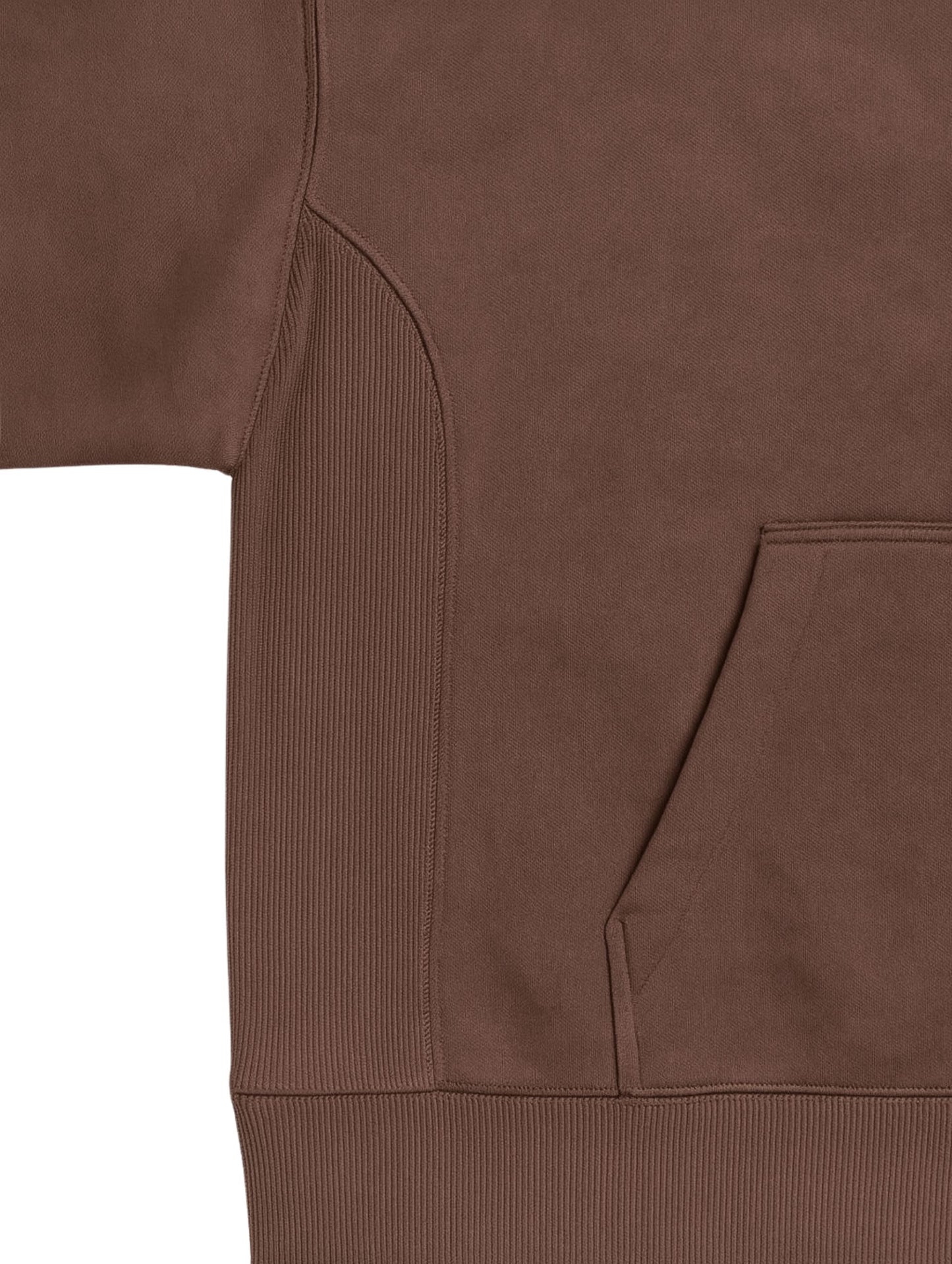 Blusa Moletom Oversized - Marrom