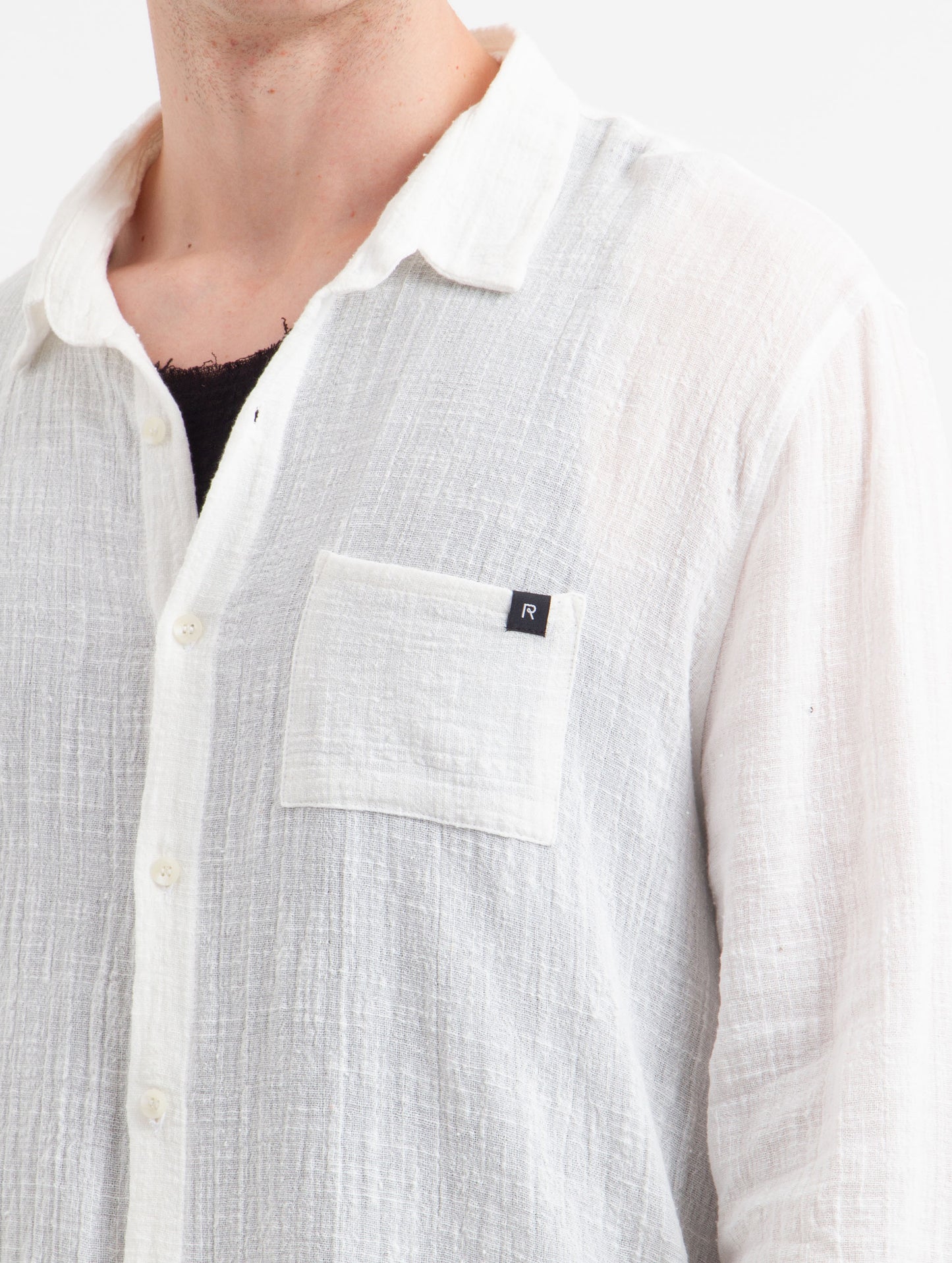 Camisa Rústica - Off White