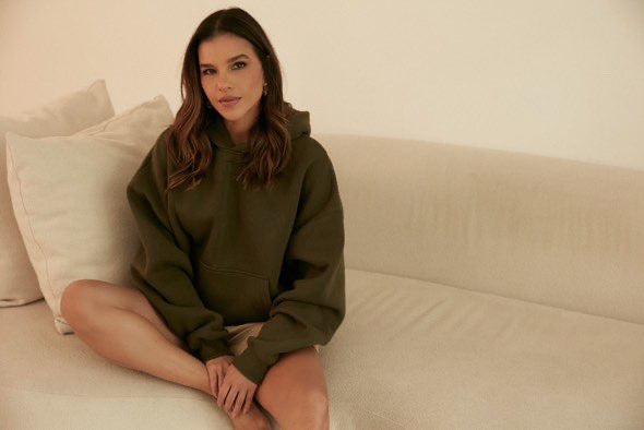Blusa Moletom Oversized - Verde