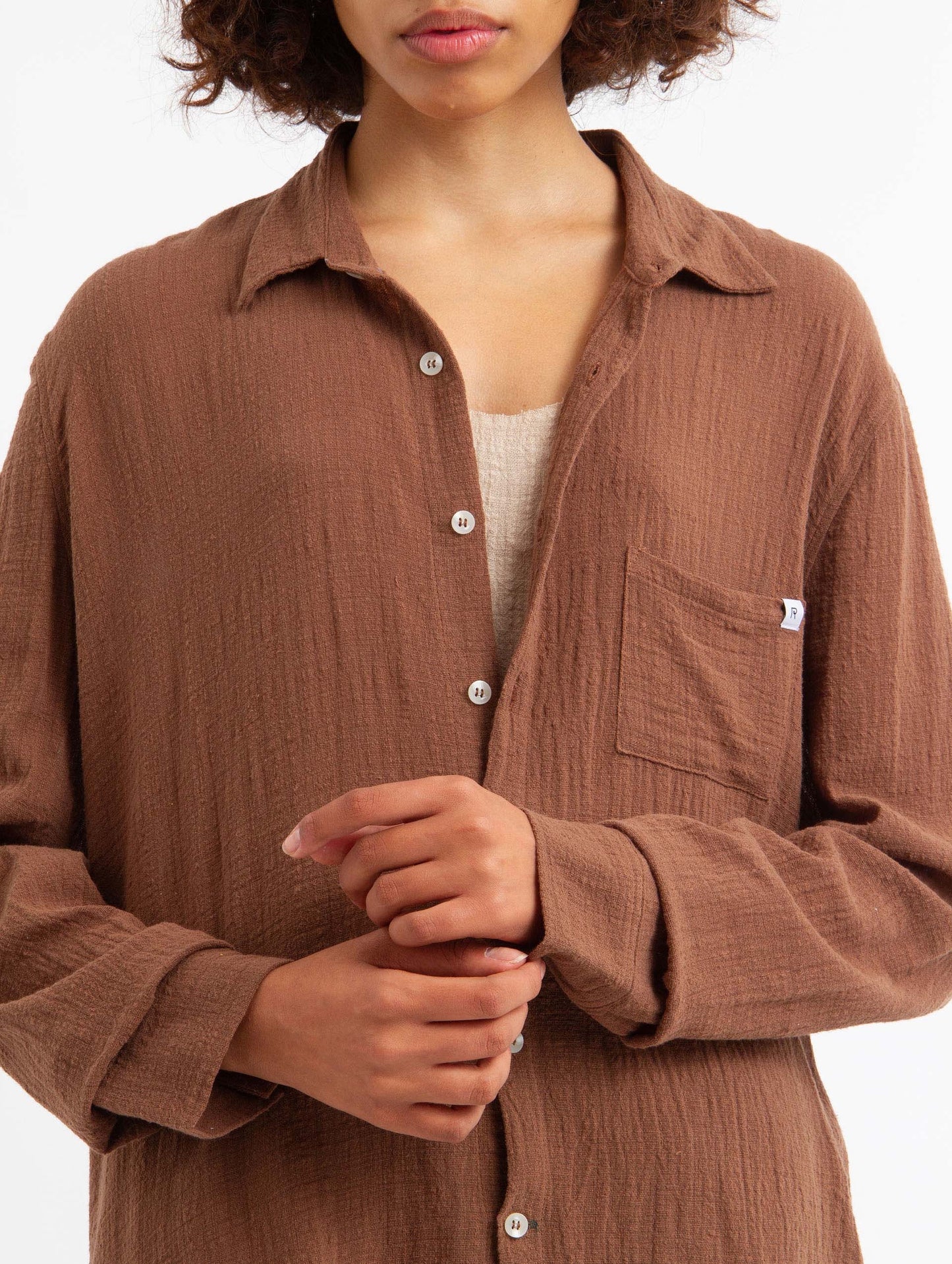 Camisa Rústica - Chocolate