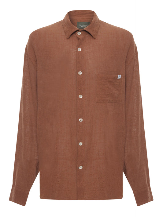 Rustic Shirt - Chocolate