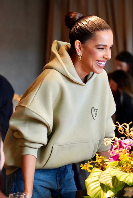 Moletom Basta Sentir - Verde