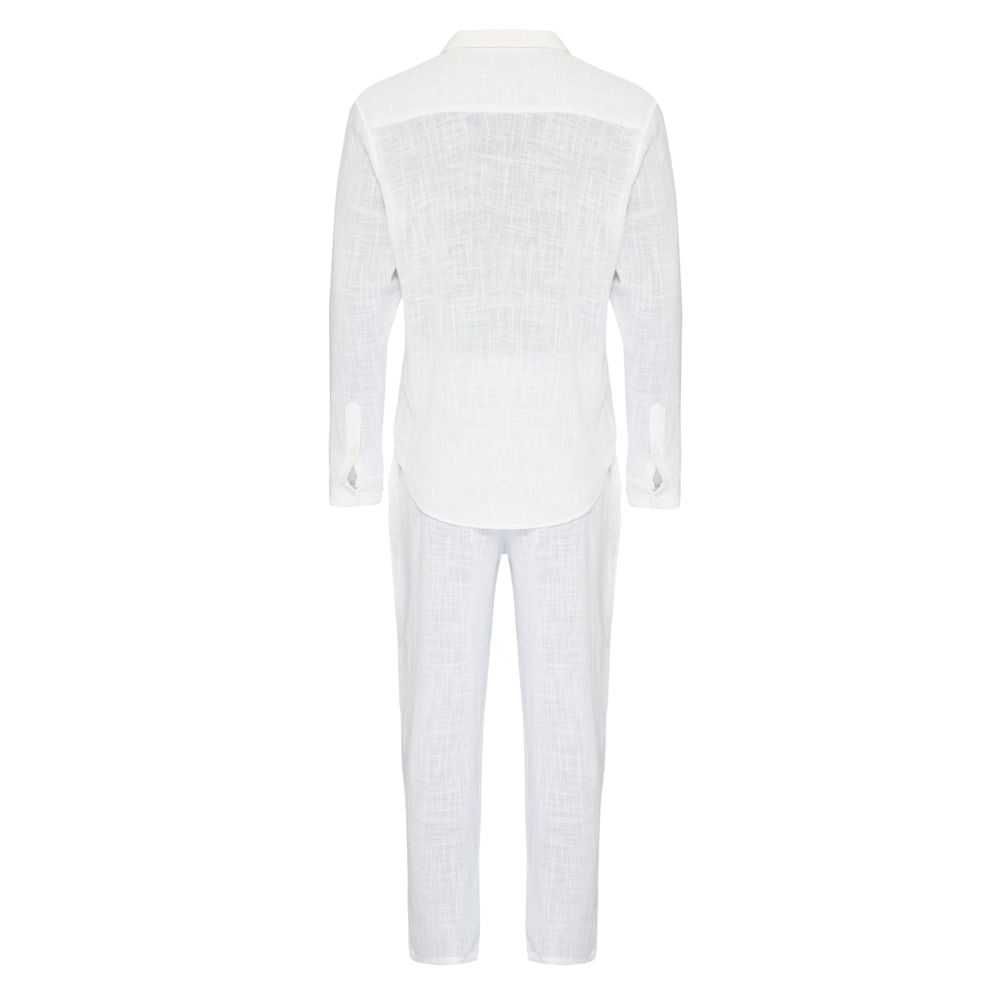 Ensemble rustique - Blanc cassé