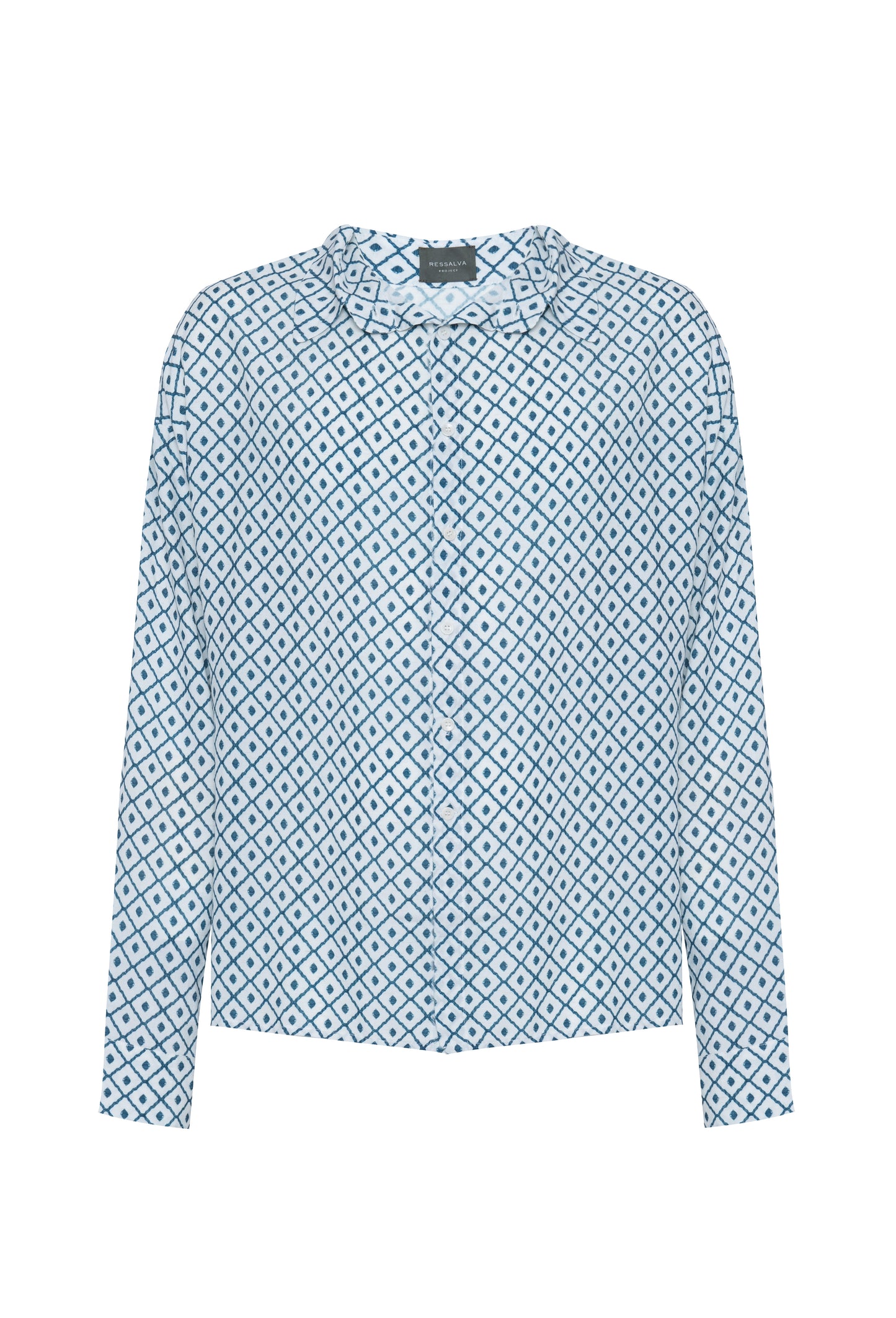 Camisa Gypsy - Off White estampada