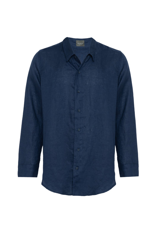 Linen Shirt - Blue