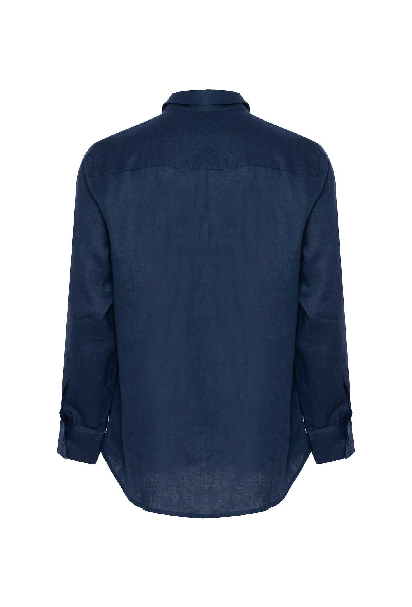 Camisa Linho - Azul