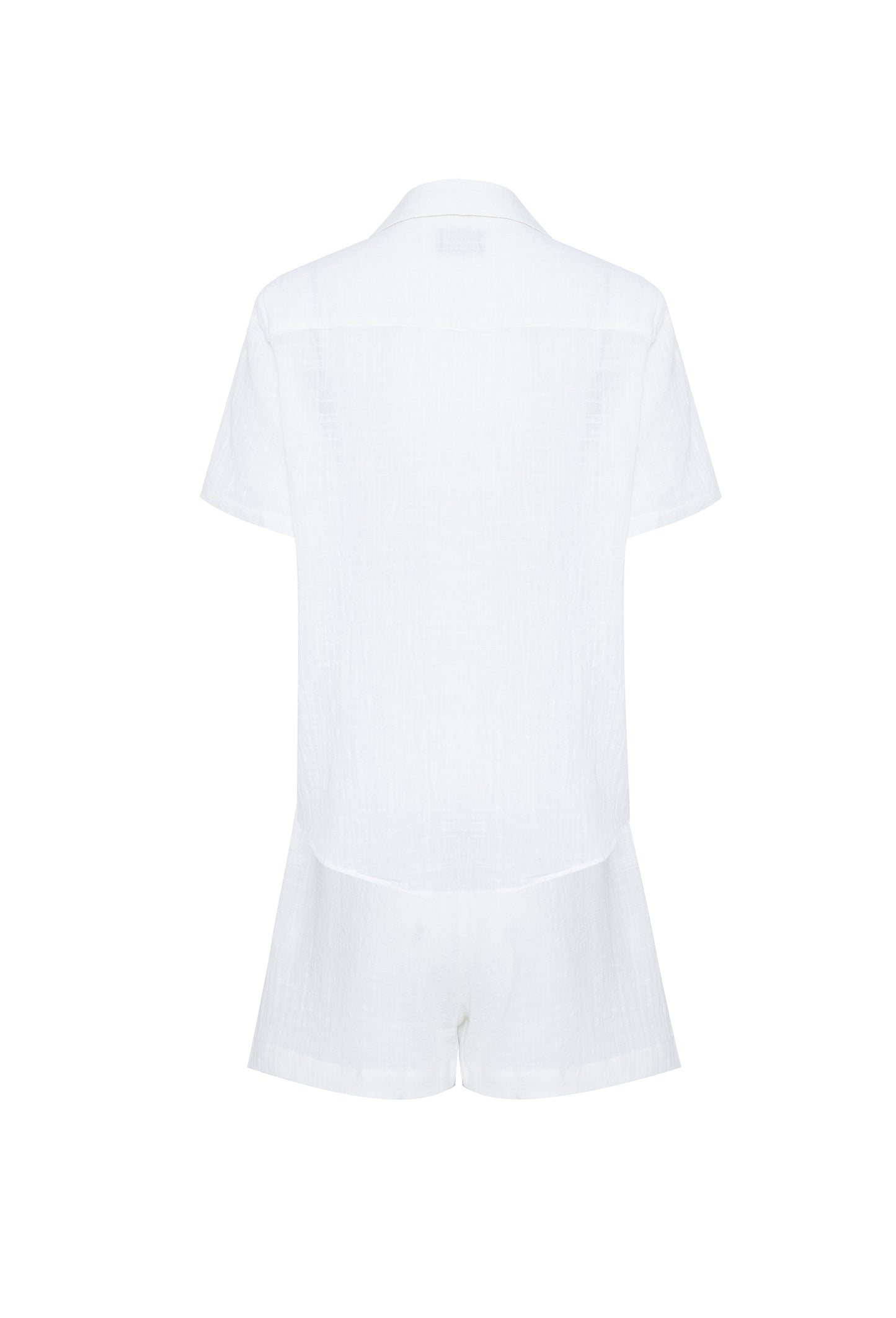 Conjunto Shorts Rústico - OFF WHITE