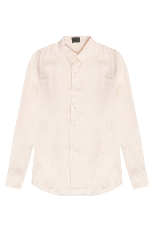 Linen Shirt - Peach