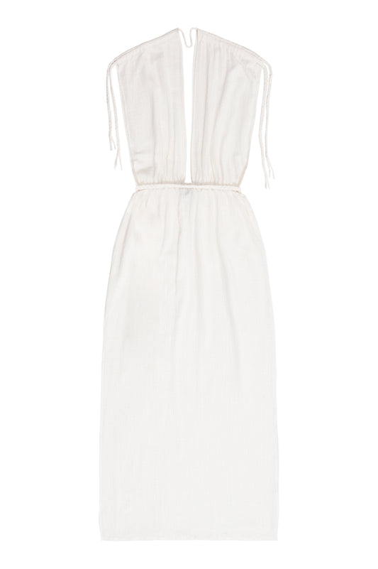 Rustic Dress - Off White
