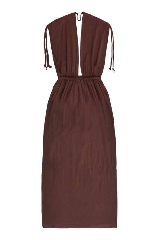 Rustic Dress - Chocolate