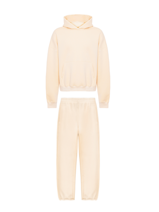 Sweatshirt Set - Beige