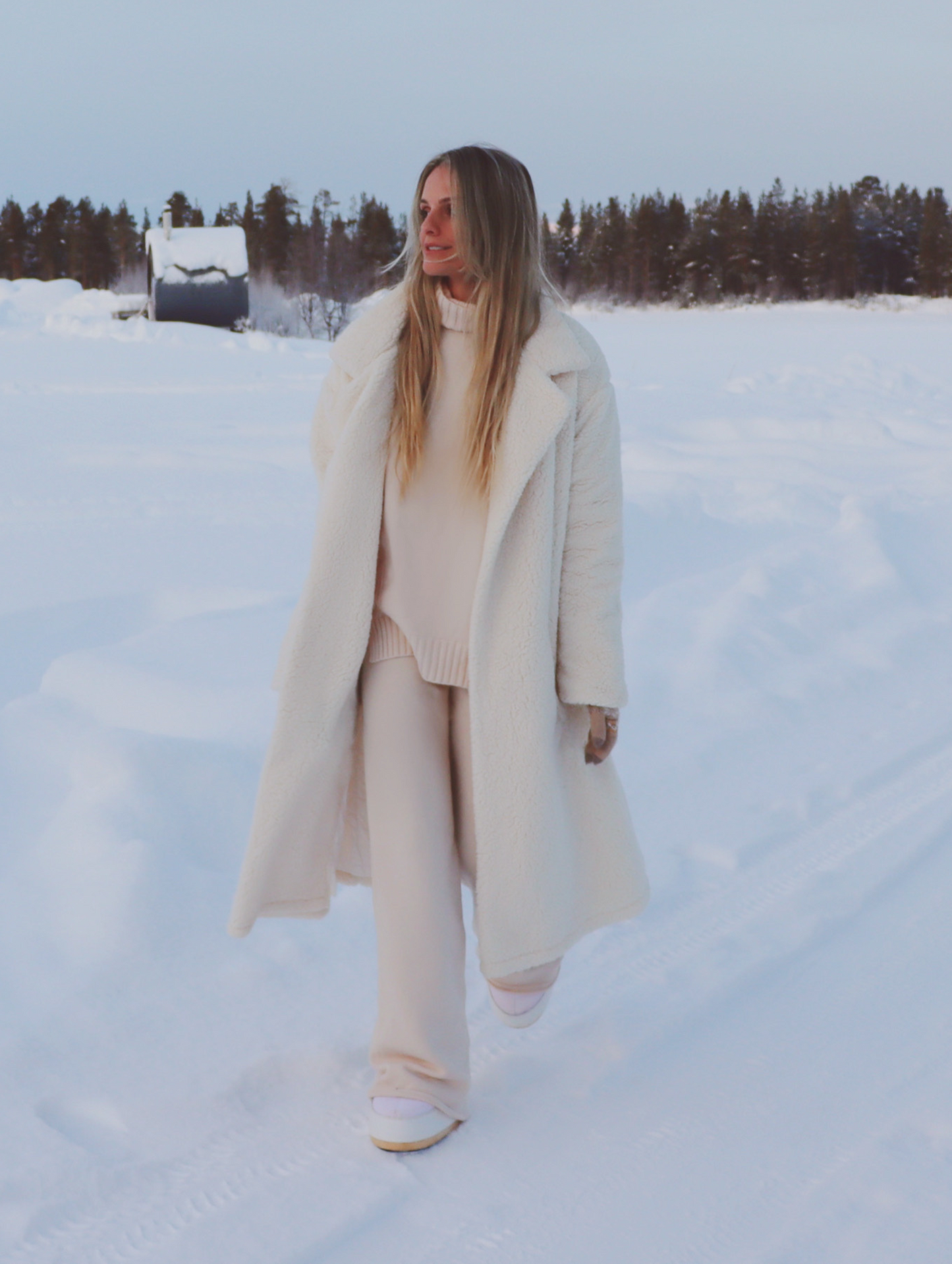 Trench Coat - Alpaca - Natural