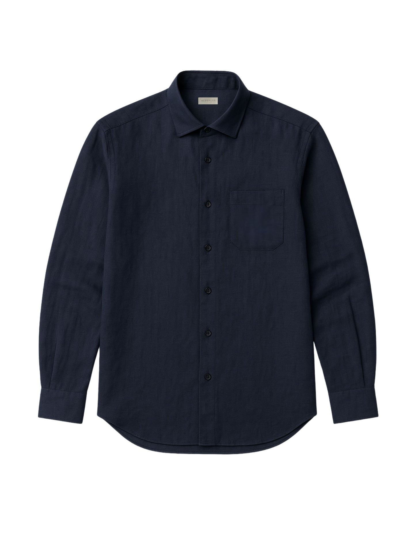 Camisa Linho Jamile - Azul Oceano