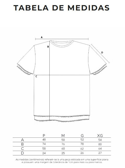T-Shirt Rústica a Fio - Fendi