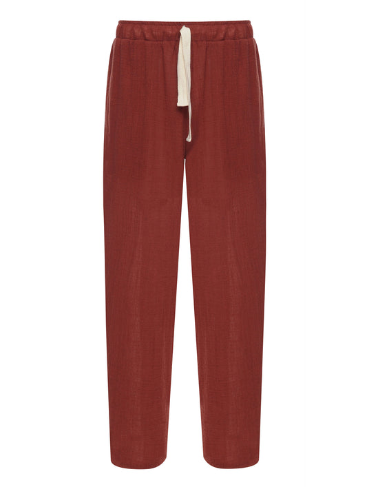 Rustic Pants - Terracotta