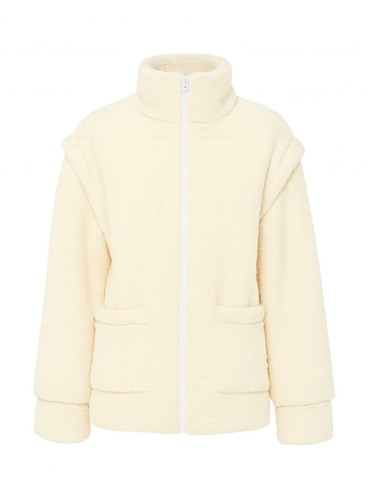 Jacket with removable sleeves / Vest - Alpaca