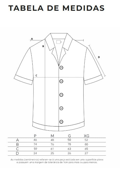 Camisa Rústica Risca MC - Bege