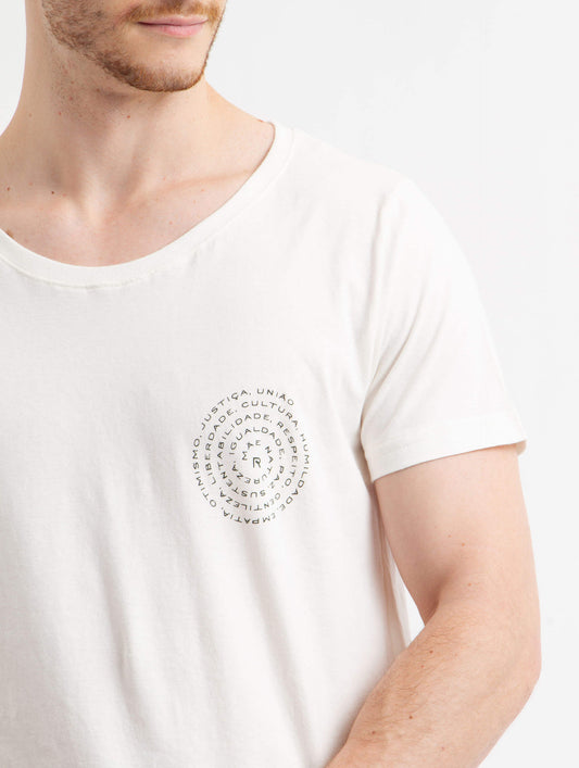 T-Shirt Aspiral - Off White