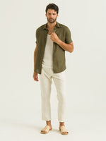 Camisa de Linho MC - Militar