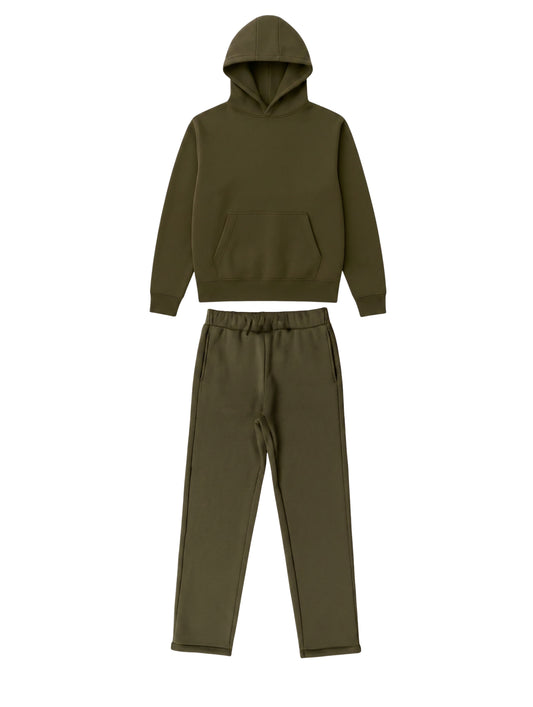 Ensemble sweat-shirt - Vert