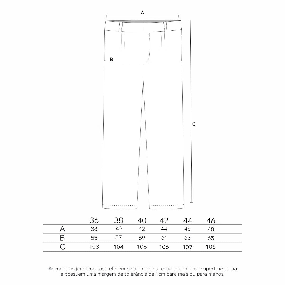 Calça Jogger com Frisos - Natural