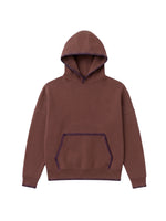 Blusa Moletom Oversized com Bordado - Marrom