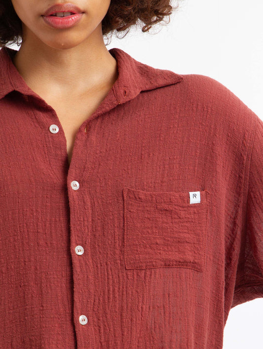 Camisa Rústica - Terracota