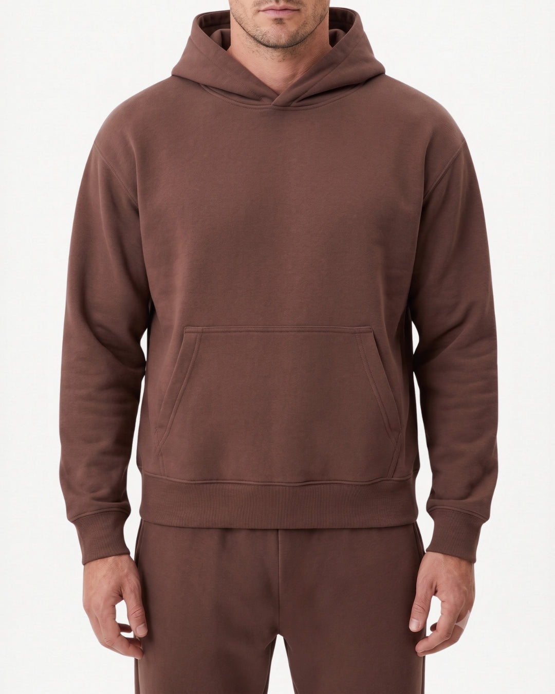 Blusa Moletom Oversized - Marrom