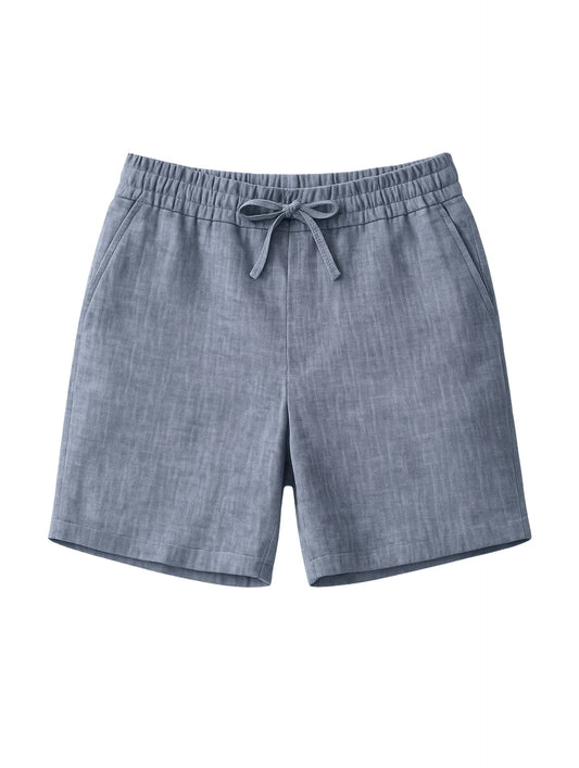 Short Opa Linho - Mescla Marinho