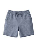 Shorts Opa Linho - Mescla Marinho