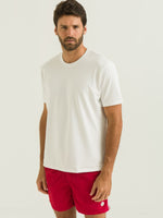 T-Shirt Suedine Pima MC - Off White
