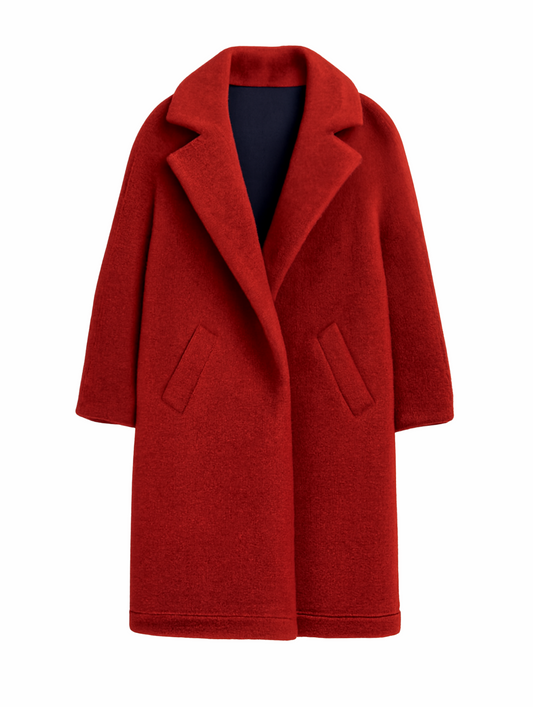 Trench Coat - Alpaca - Marsala