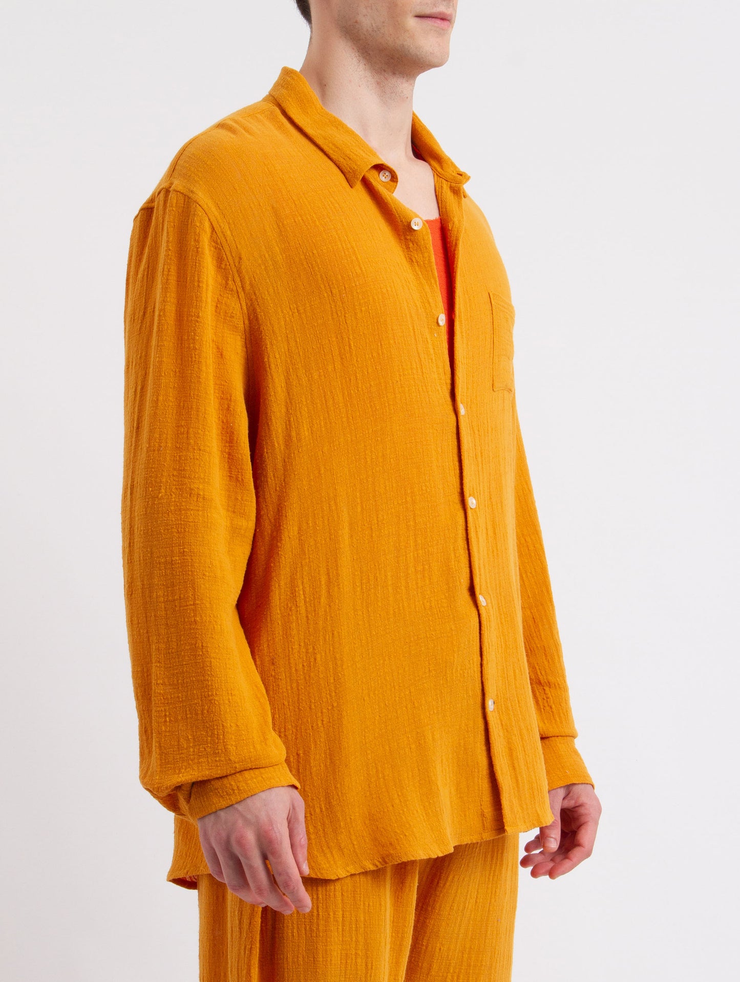 Chemise rustique - Safran - Collection 2022 