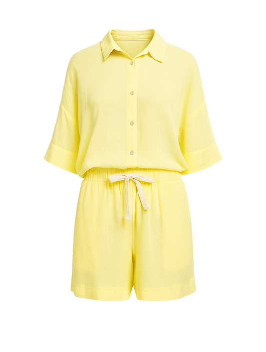 Conjunto Tropicália - Amarelo