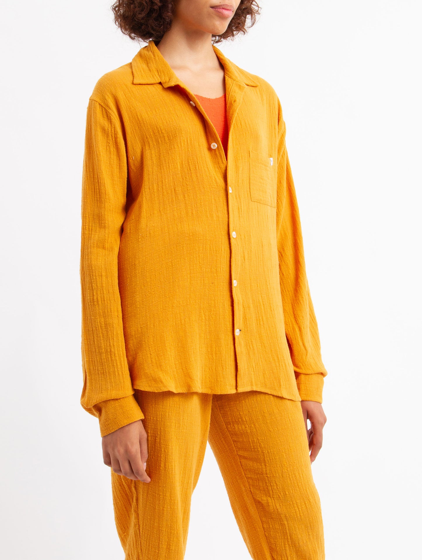 Chemise rustique - Safran - Collection 2022 