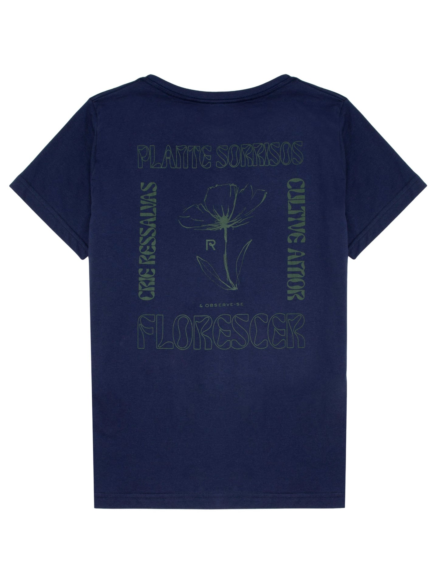Flourish T-Shirt - Blue