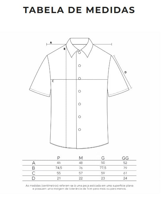 Camisa Listrada MC - Listrada