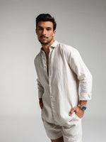 Camisa de Linho ML - Natural