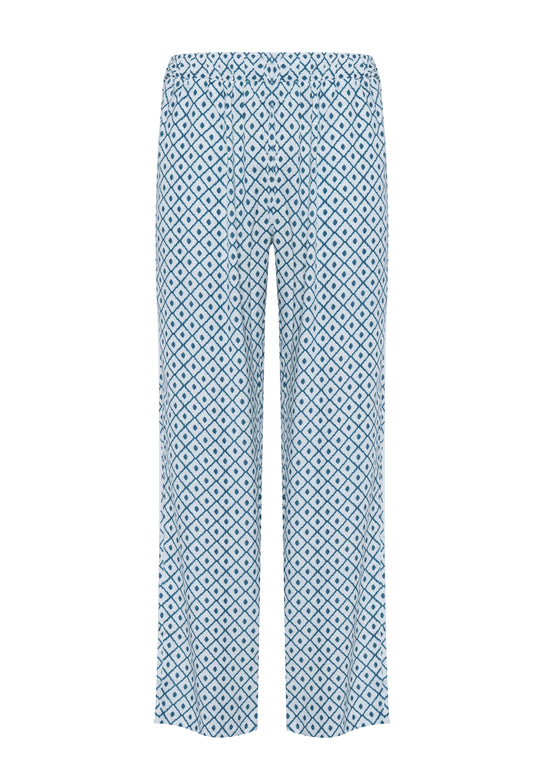 Calça Gypsy - Off White estampada