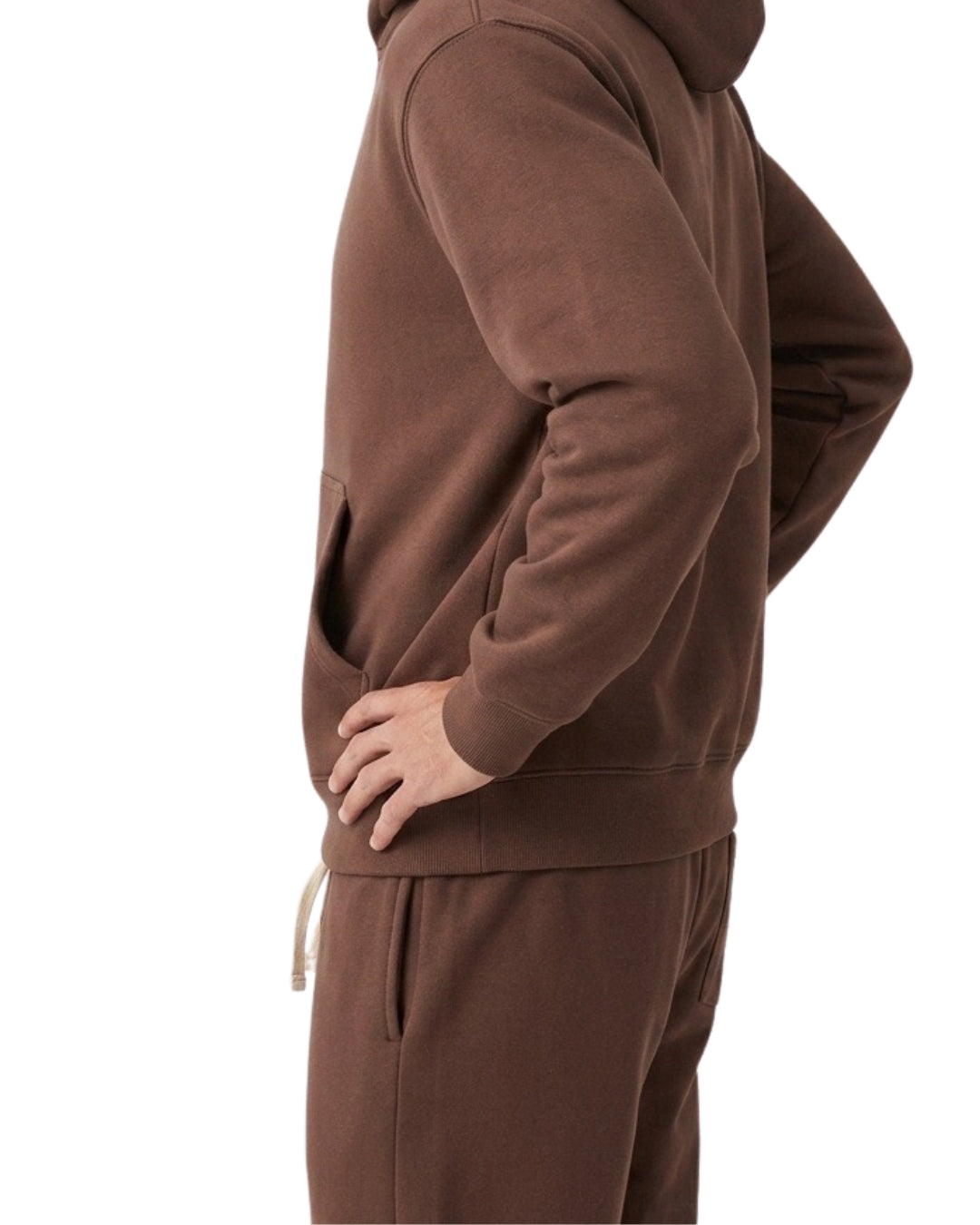 Conjunto Moletom Oversized - Marrom