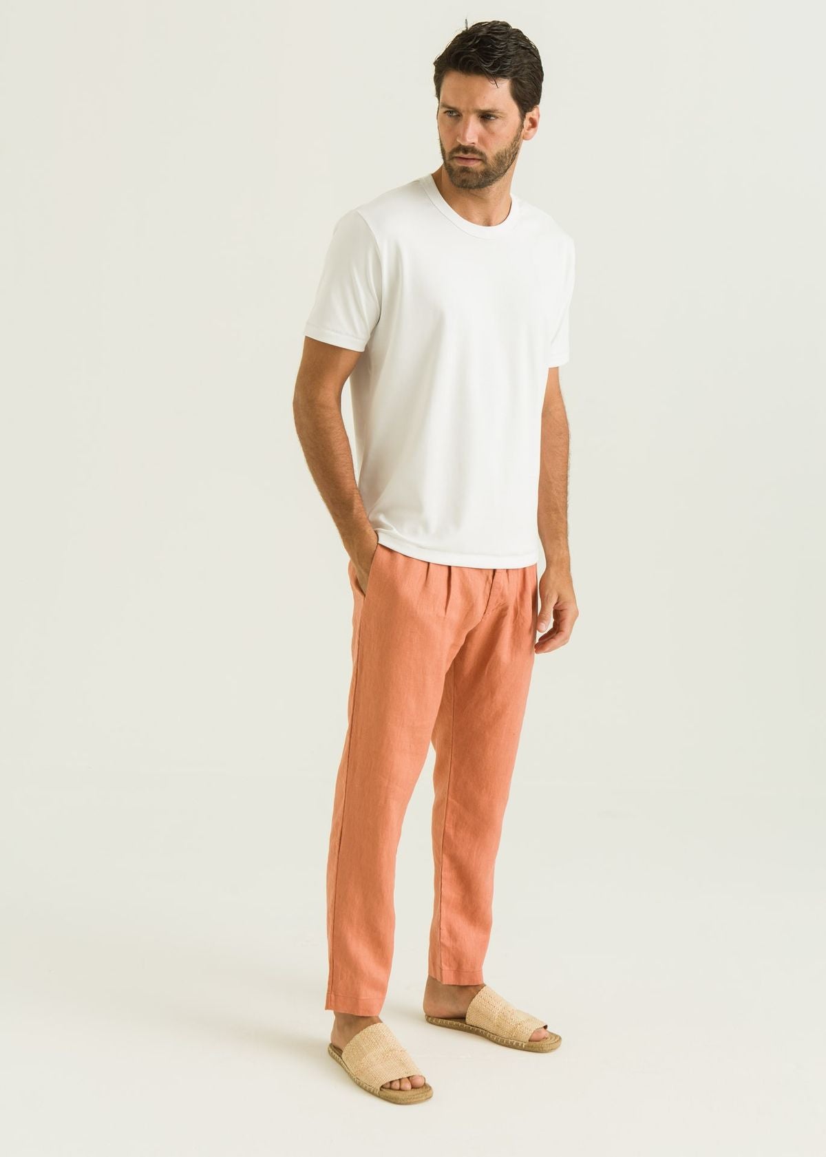 T-Shirt Suedine Pima MC - Off White