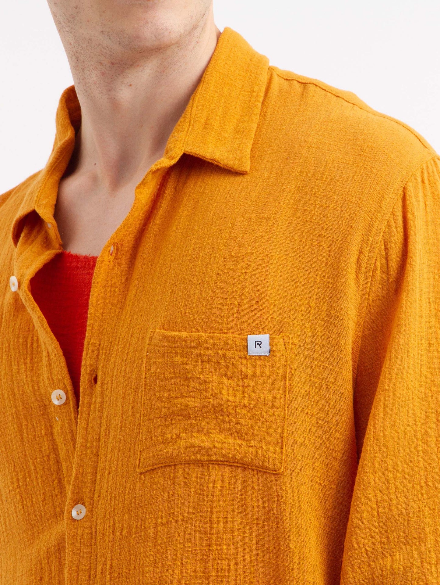 Chemise rustique - Safran - Collection 2022 