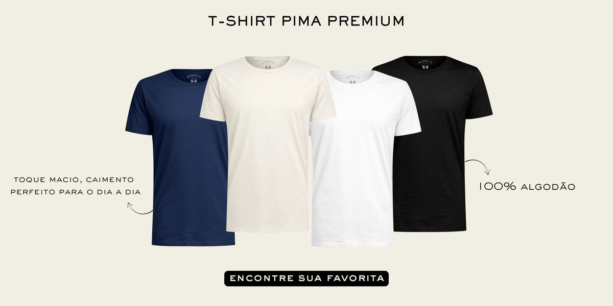 T-SHIRT PIMA PREMIUM