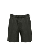 Short en lin - Vert