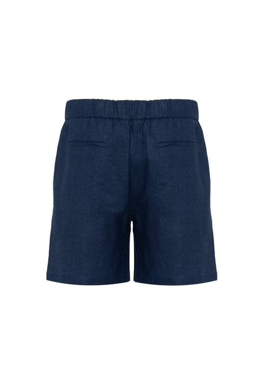 Shorts Linho - Azul