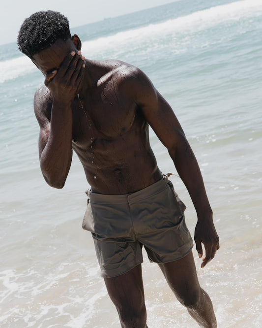 Short Praia Alfaiataria - Militar