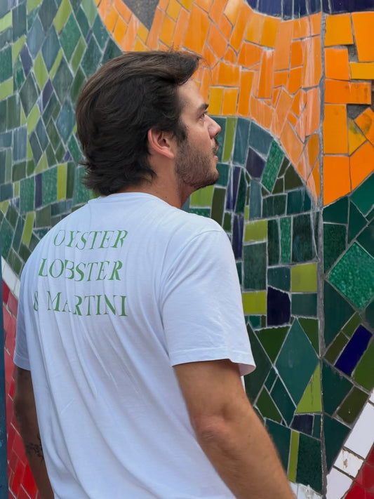 T-Shirt - Oyster Lobster & Martini